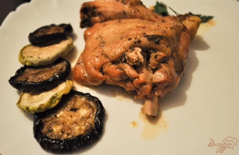 Фото приготовление рецепта: Курица в соево-чесночном соусе шаг №6