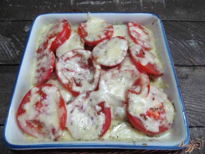 Фото приготовление рецепта: Запеченный хек на морской капусте шаг №8