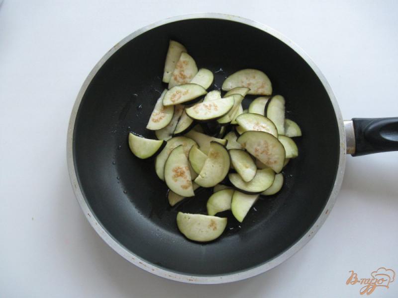 Фото приготовление рецепта: Салат из помидор с баклажанами шаг №5