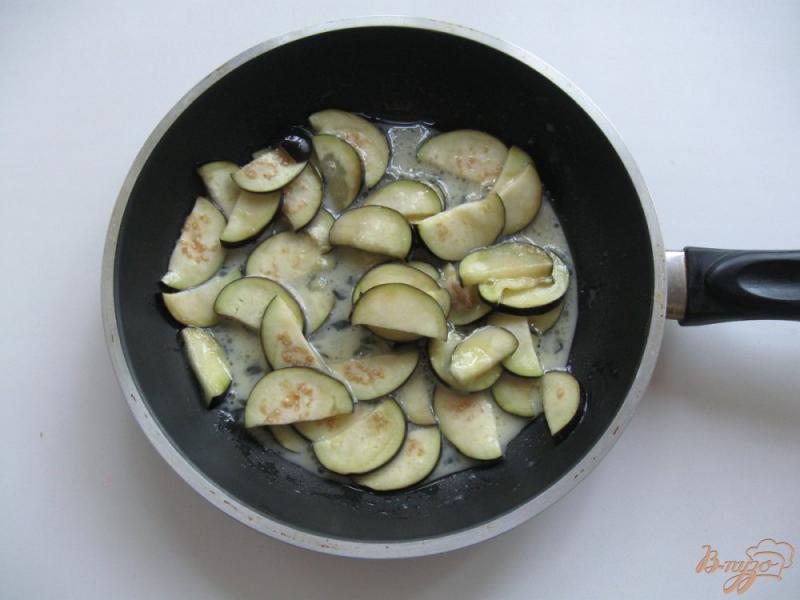 Фото приготовление рецепта: Салат из помидор с баклажанами шаг №6