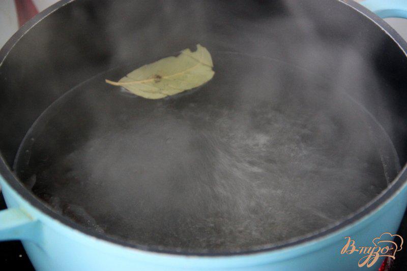 Фото приготовление рецепта: Маринованная стручковая зеленая фасоль шаг №1