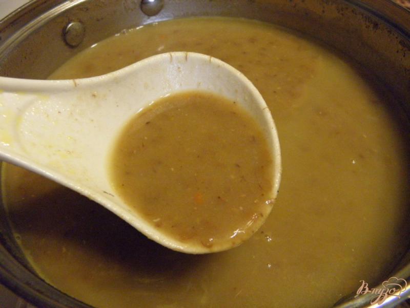 Фото приготовление рецепта: Суп-пюре из чечевицы шаг №6