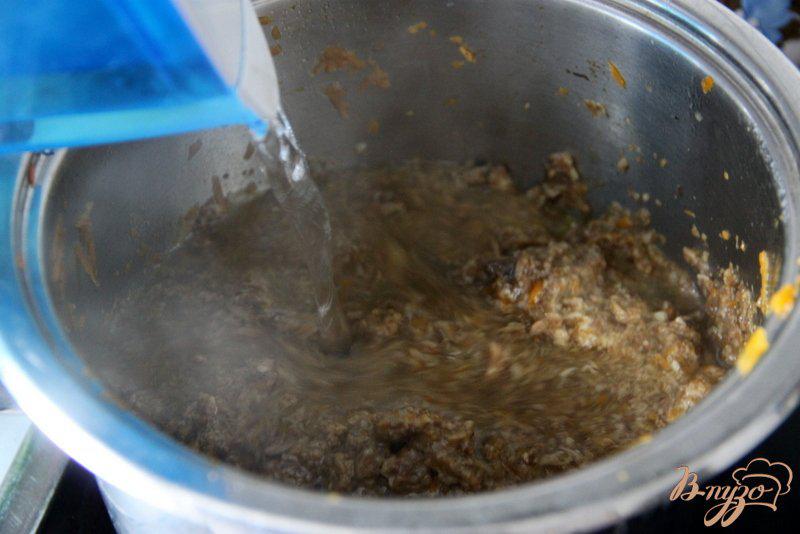 Фото приготовление рецепта: Грибной постный крем- суп шаг №3