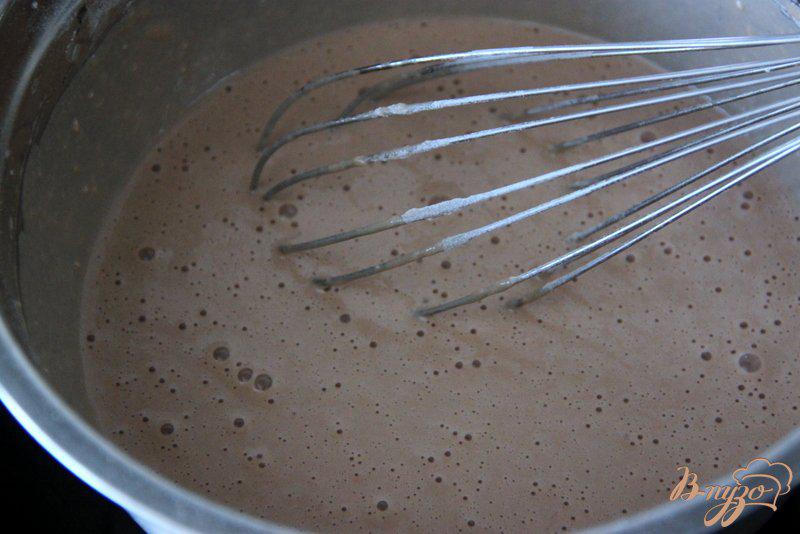 Фото приготовление рецепта: Какао-блинчики шаг №2