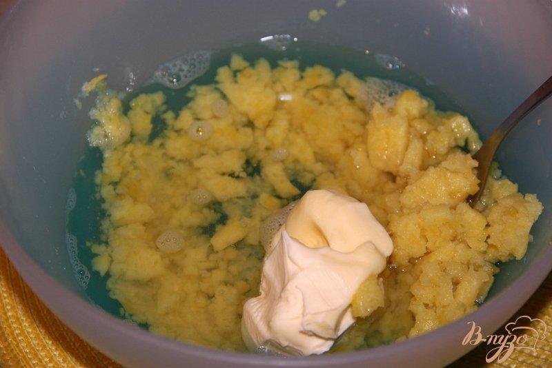 Фото приготовление рецепта: Картофельные булочки-елочки шаг №1
