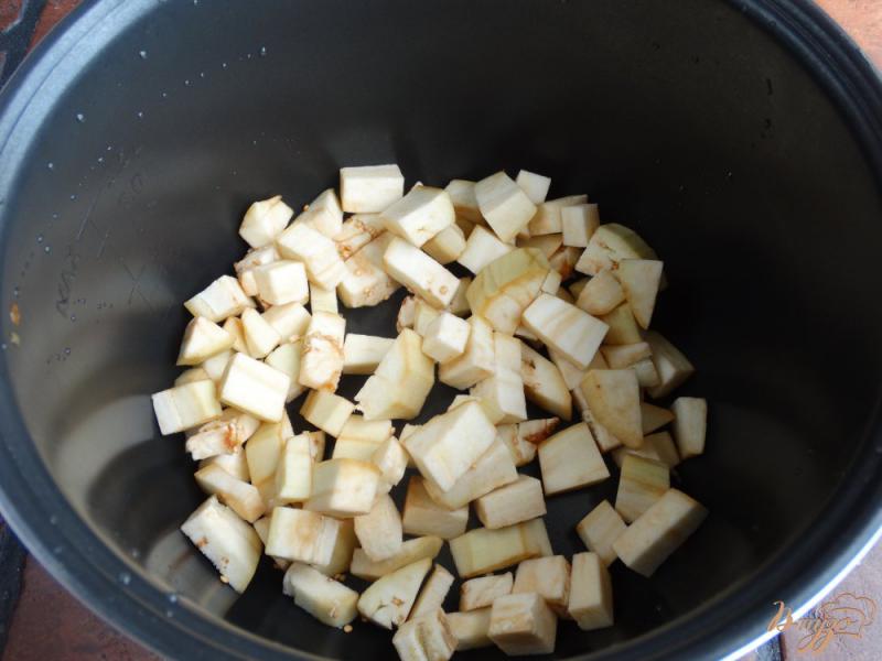Фото приготовление рецепта: Рагу из баклажана, тыквы и кабачка шаг №1