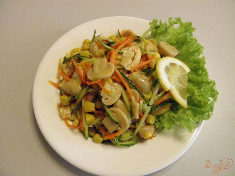 Фото приготовление рецепта: Салат овощной теплый шаг №7