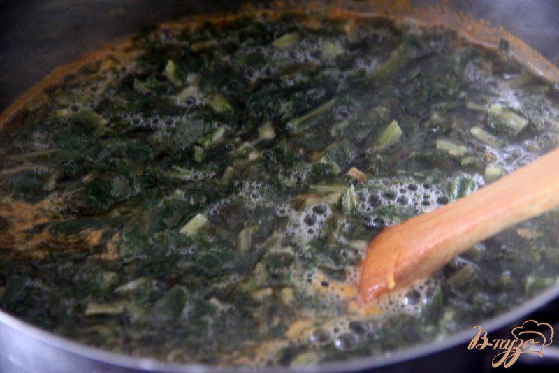Фото приготовление рецепта: Сытный зеленый суп шаг №5