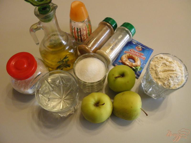 Фото приготовление рецепта: Постный пирог с яблоками шаг №1