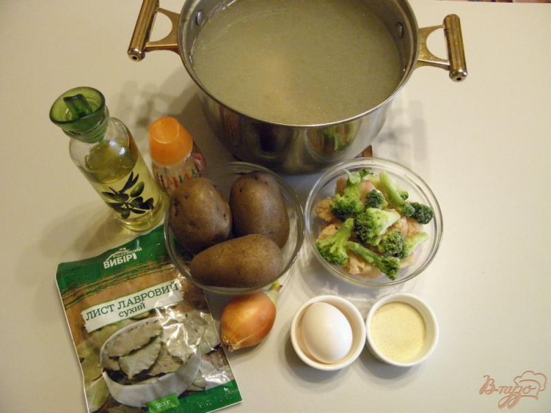 Фото приготовление рецепта: Суп с шариками из картофеля шаг №1