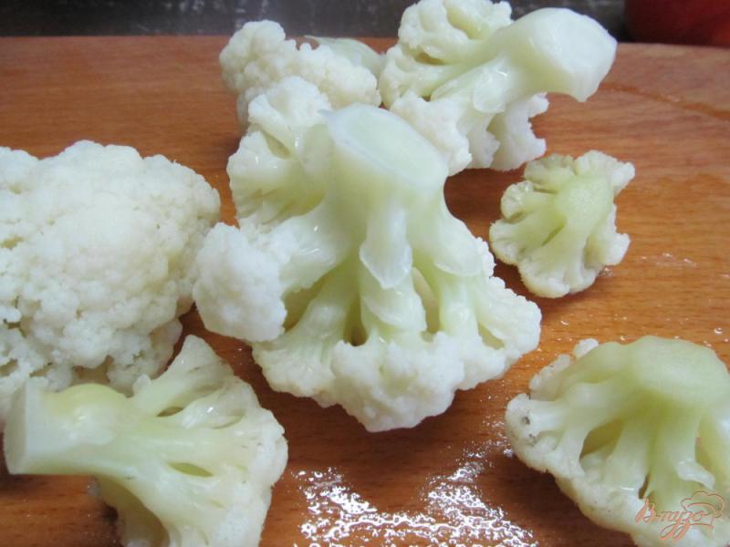 Фото приготовление рецепта: Заморозка супа с цветной капустой на зиму шаг №5