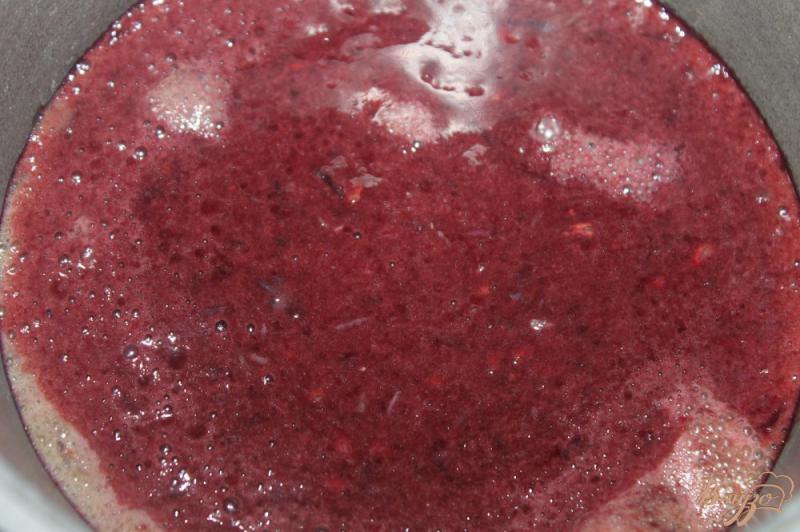 Фото приготовление рецепта: Виноградный лед в коктейли шаг №3