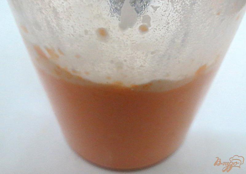 Фото приготовление рецепта: Блины морковно-укропные шаг №4