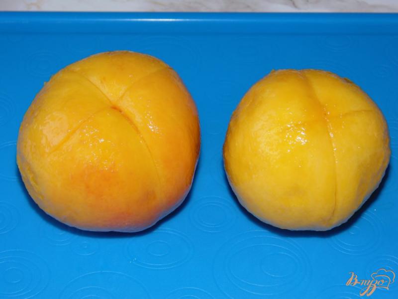 Фото приготовление рецепта: Персиковое пюре на зиму шаг №2