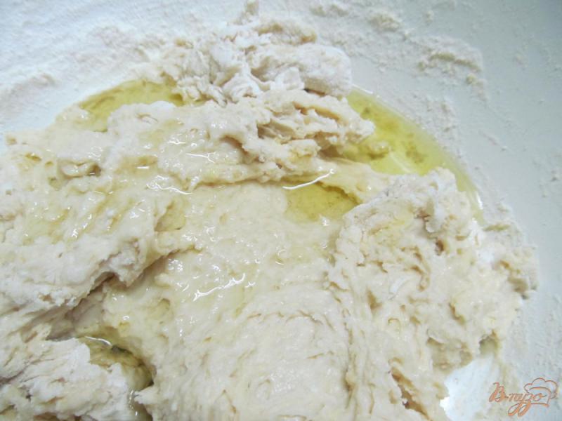 Фото приготовление рецепта: Хлеб на молоке с кукурузной мукой шаг №3