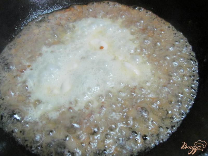 Фото приготовление рецепта: Картофельные оладьи с мачанкой шаг №6