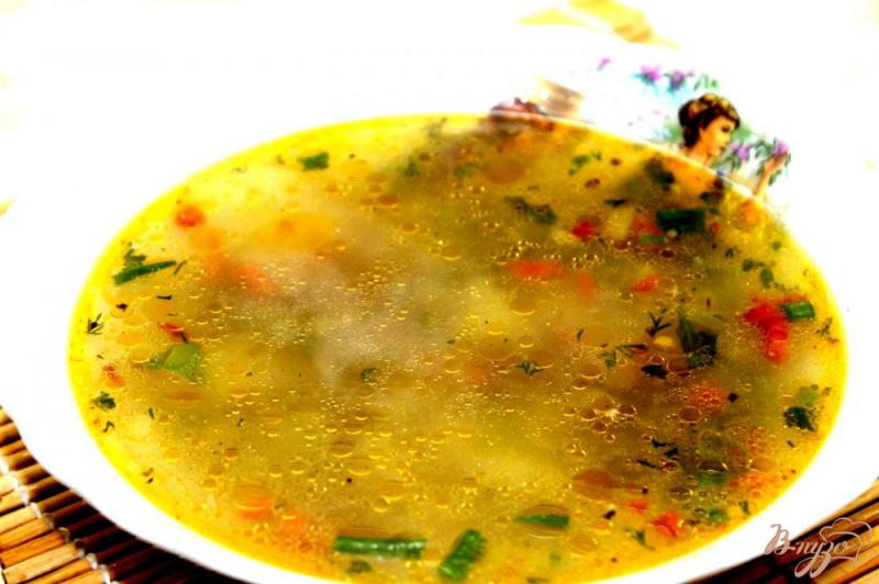 Фото приготовление рецепта: Суп с овощами и телятиной шаг №7