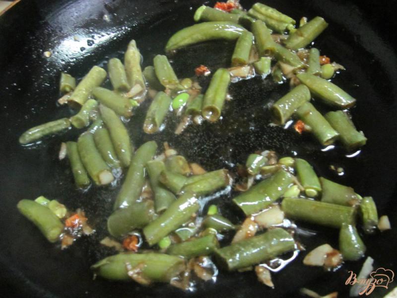 Фото приготовление рецепта: Салат по китайски из фасоли шаг №4