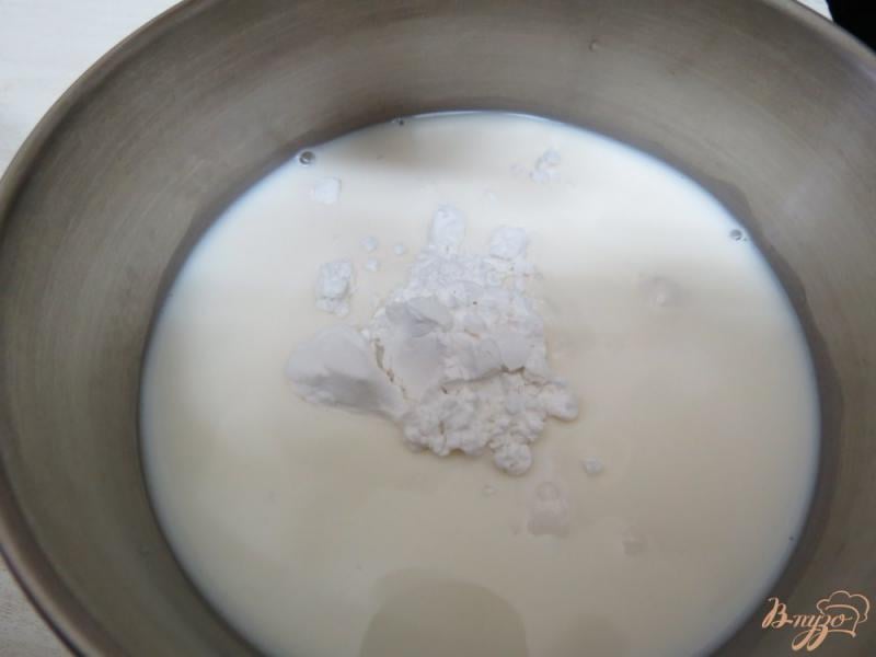Фото приготовление рецепта: Десерт из молочного киселя шаг №3