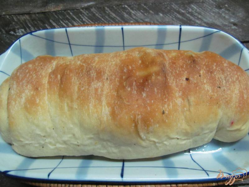 Фото приготовление рецепта: Хлеб с шампиньонами шаг №8