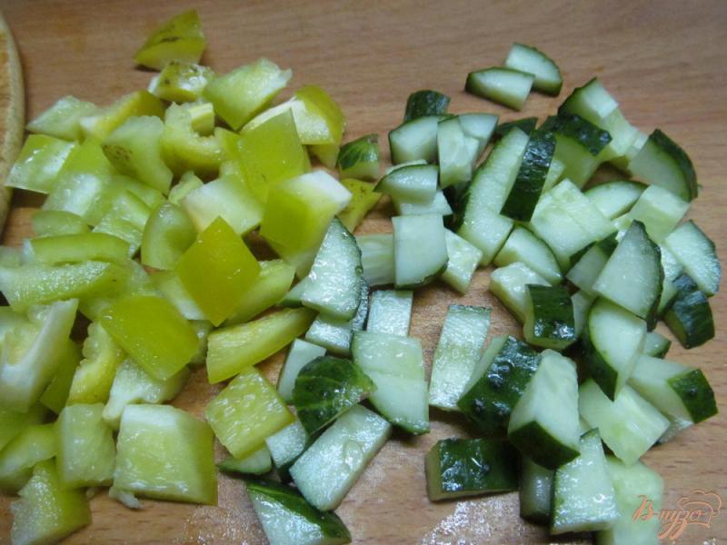 Фото приготовление рецепта: Зеленый салат шаг №1