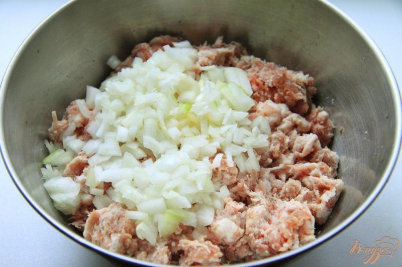Фото приготовление рецепта: Перец фаршированный мясом и рисом шаг №2