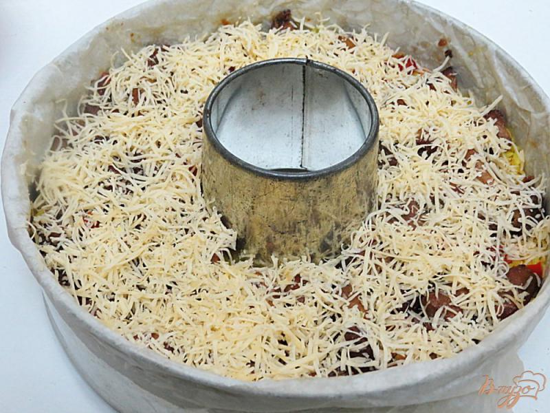 Фото приготовление рецепта: Запеканка из риса и свинины шаг №12