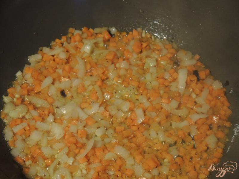 Фото приготовление рецепта: Овощное рагу с фрикадельками шаг №6