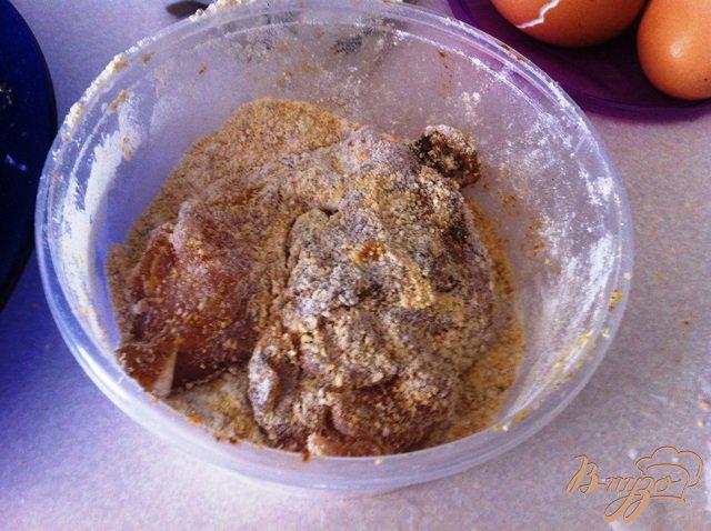 Фото приготовление рецепта: Куриные отбивные из филе шаг №3