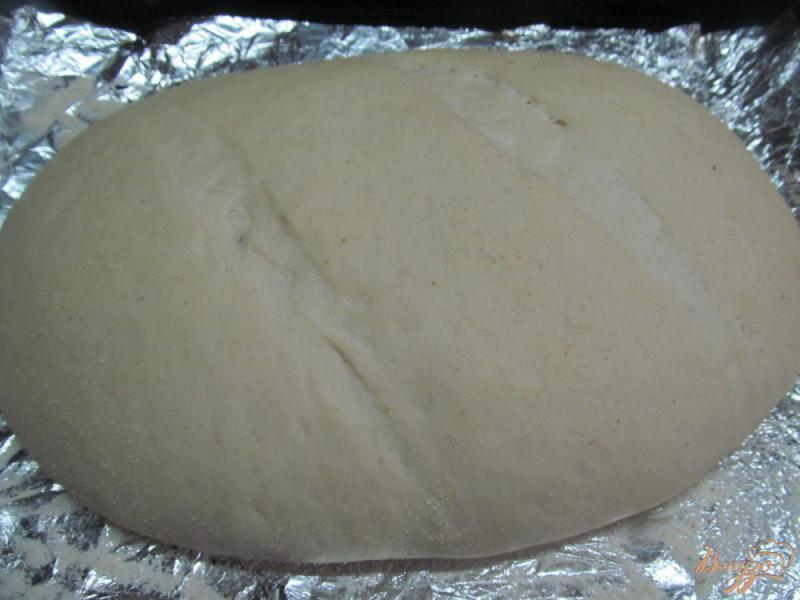 Фото приготовление рецепта: Белый хлеб с медом шаг №7