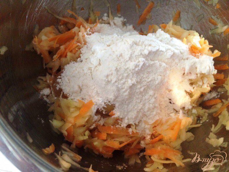 Фото приготовление рецепта: Овощная запеканка с фрикадельками для маленьких шаг №6
