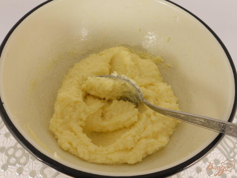 Фото приготовление рецепта: Лимонный кекс с персиками шаг №1