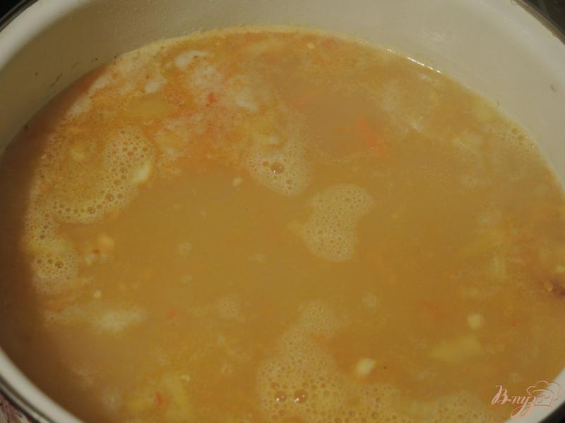 Фото приготовление рецепта: Суп с болгарским перцем шаг №7