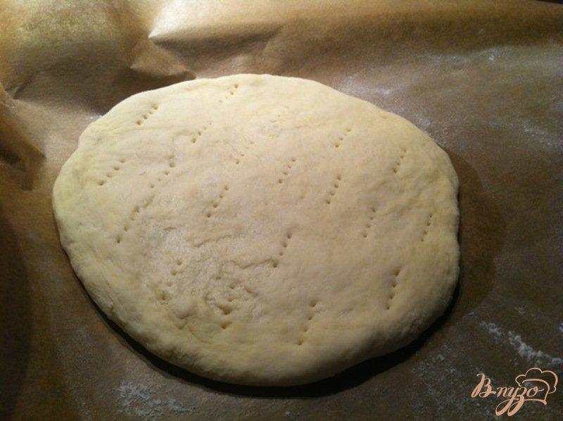 Фото приготовление рецепта: Хачапури с сыром шаг №6