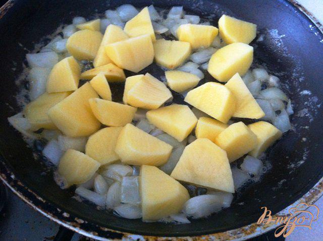 Фото приготовление рецепта: Суп из цветной капусты с индейкой шаг №5