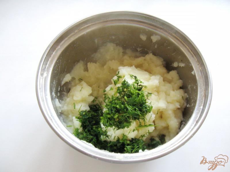 Фото приготовление рецепта: Картофельная запеканка с рыбой шаг №2