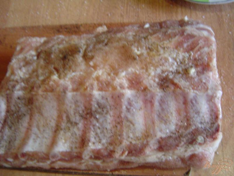 Фото приготовление рецепта: Запеченная свиная корейка шаг №4
