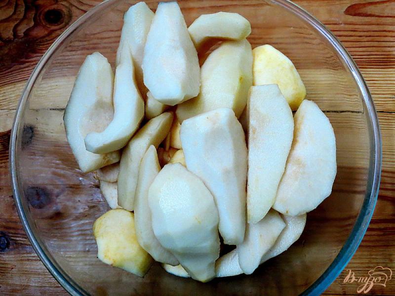 Фото приготовление рецепта: Повидло грушево-яблочное на зиму шаг №3