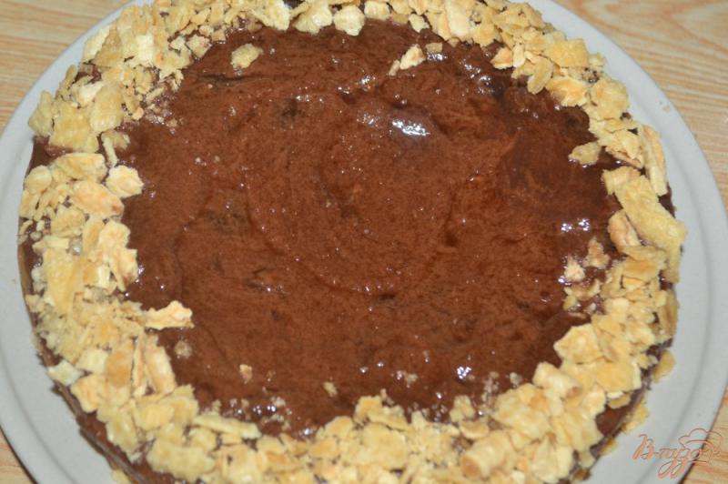 Фото приготовление рецепта: Мраморный пирог в мультиварке шаг №17