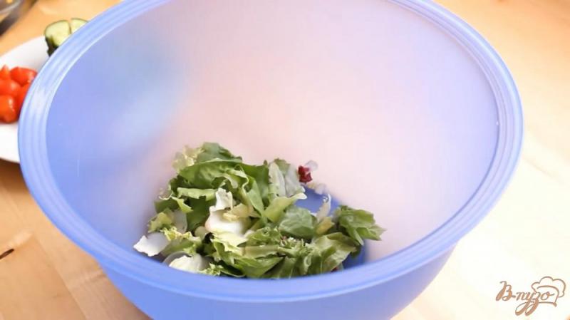 Фото приготовление рецепта: Легкий салат шаг №1
