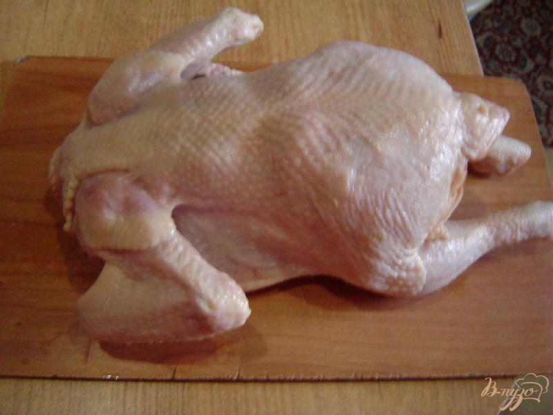 Фото приготовление рецепта: Цыпленок на банке шаг №1