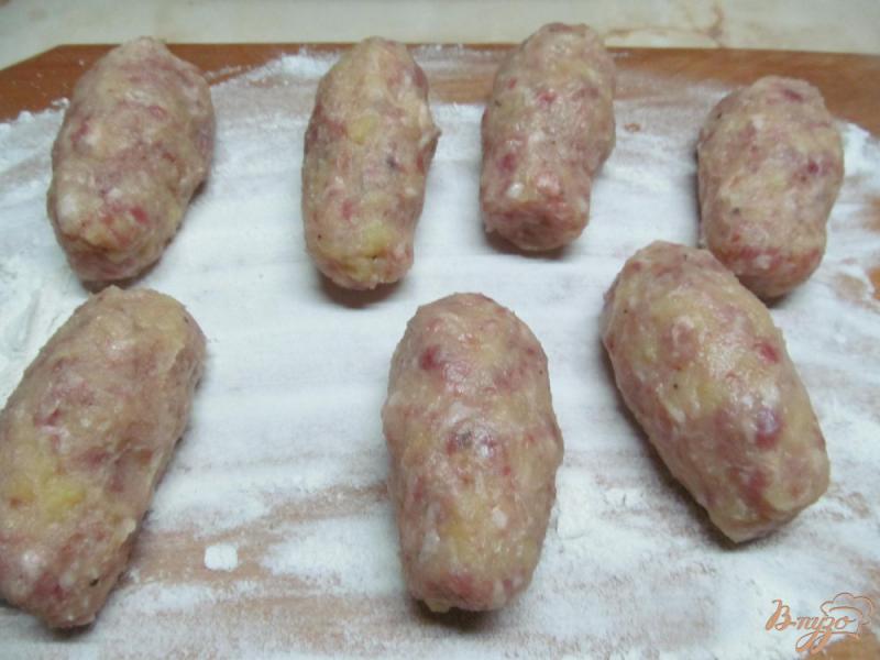 Фото приготовление рецепта: Армянские свиные колбаски шаг №4