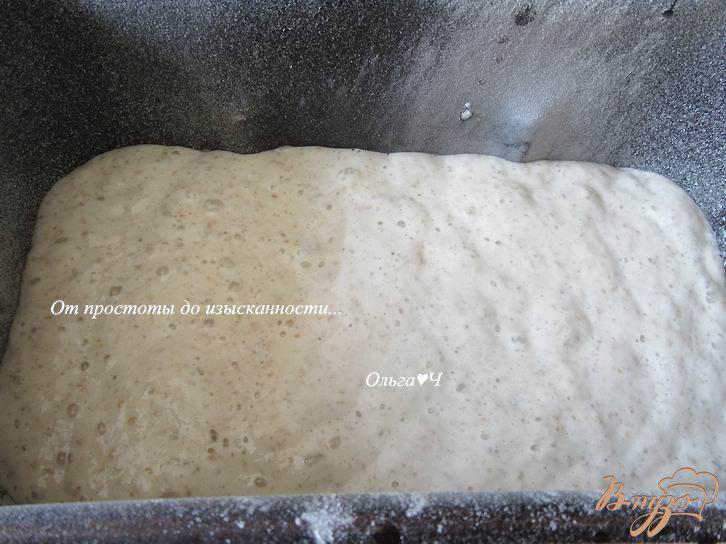 Фото приготовление рецепта: Хлеб с укропом и зеленым луком шаг №3