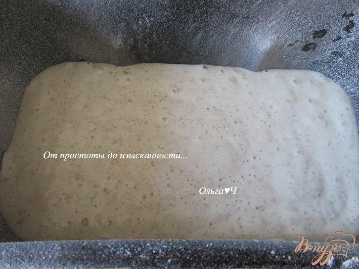 Фото приготовление рецепта: Хлеб с полентой шаг №3