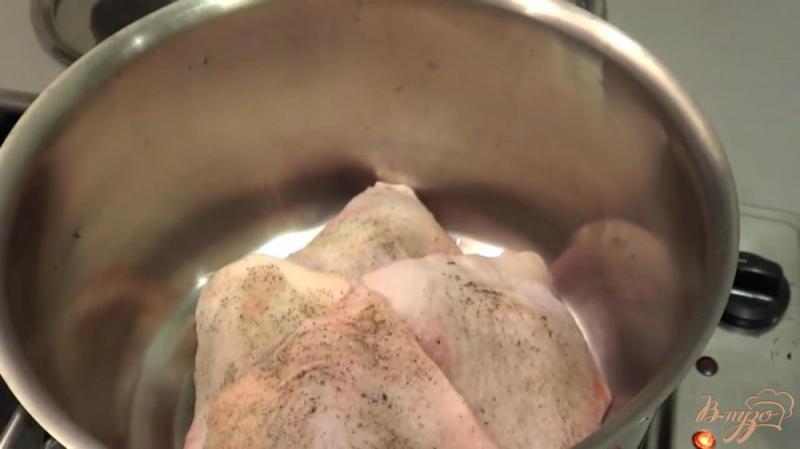Фото приготовление рецепта: Курица с кока-колой шаг №3