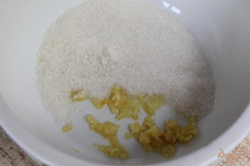 Фото приготовление рецепта: Лимонный пирог крошка с семечками тыквы шаг №1