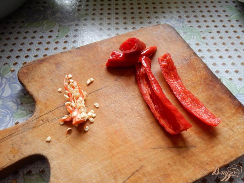 Фото приготовление рецепта: Сладко-острый соус из перцев шаг №2
