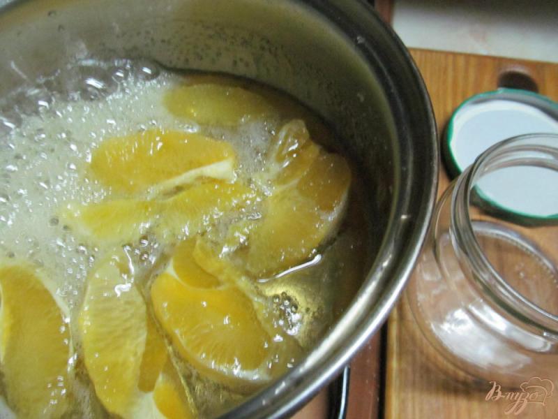 Фото приготовление рецепта: Живое варенье из апельсина шаг №4
