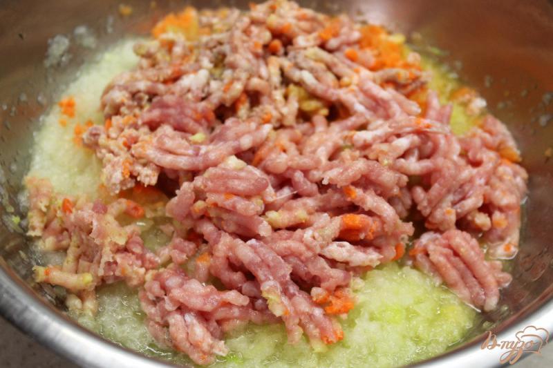 Фото приготовление рецепта: Запеканка из овощей и свинины шаг №2