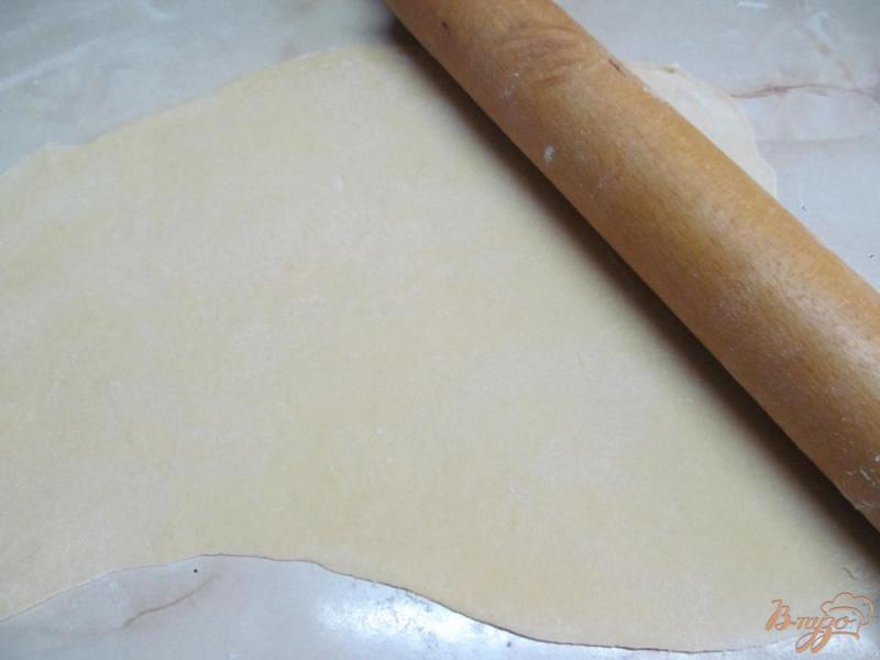 Фото приготовление рецепта: Домашние макароны с тыквой и кукурузой шаг №3